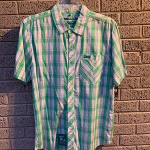 LRG Button Down Short Sleeve - Size M